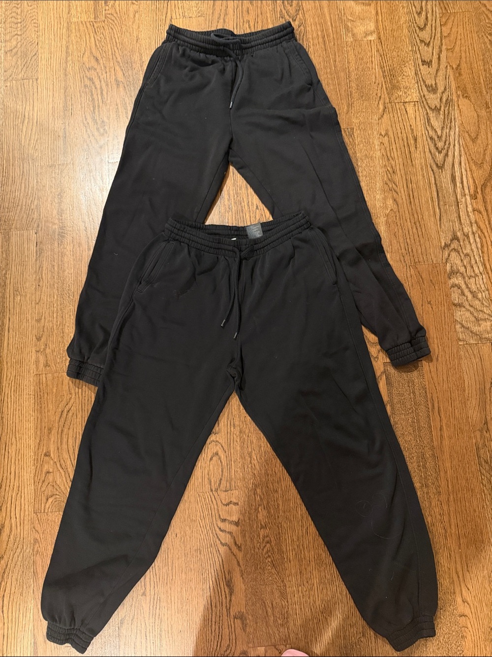h&m Black Jogger Sweatpants - size small